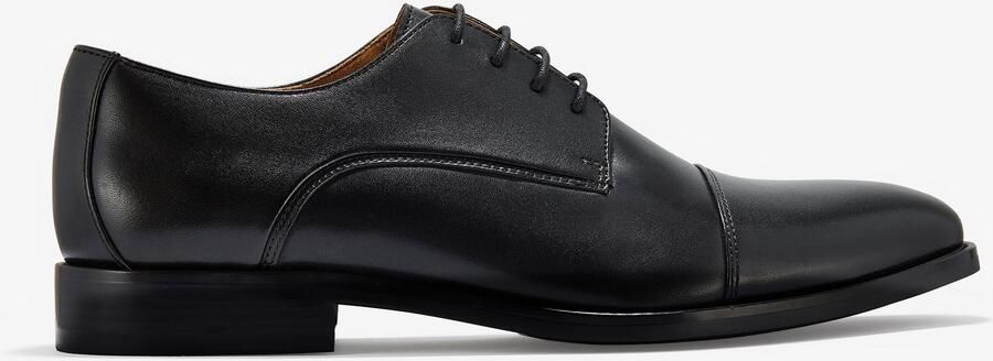 Clarks Banstead Pet Zwarte Leren Schoenen