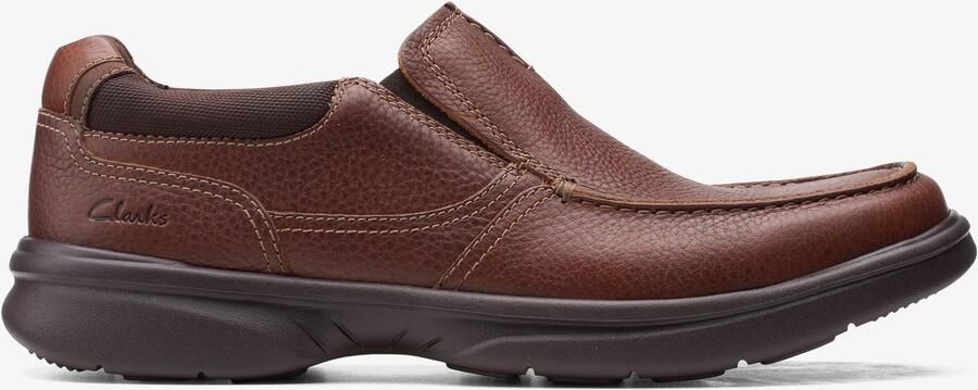 Clarks Bradley Vrije Tan Tumbled Schoenen
