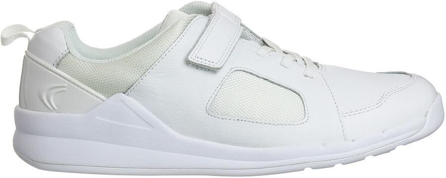 Clarks Calrks Orbit Ride Kinderschoenen Wit