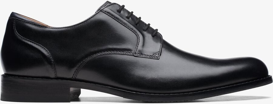 Clarks CraftArlo Leren Zwarte Laarzen
