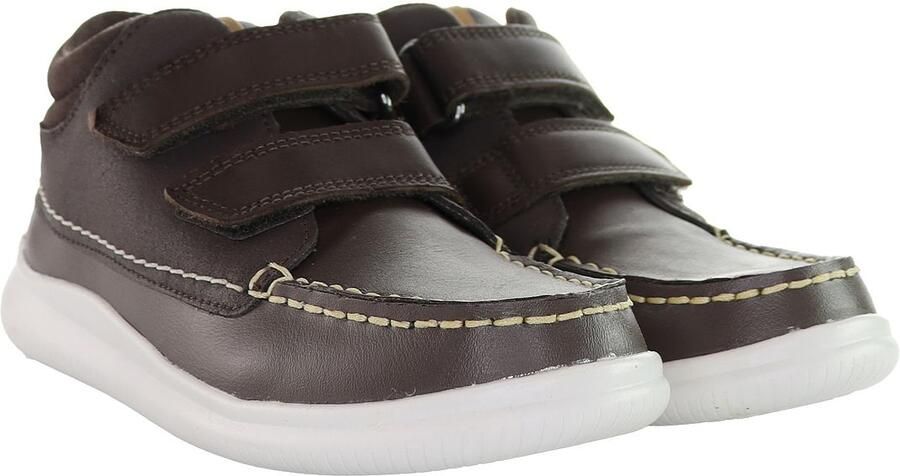 Clarks Crest Tuktu Bruine Kinderschoenen