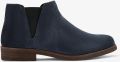 Clarks Demi2 Beat Navy Suède Boots - Blauw