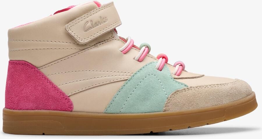 Clarks DiscoBeamHi K. Cotton Sneakers