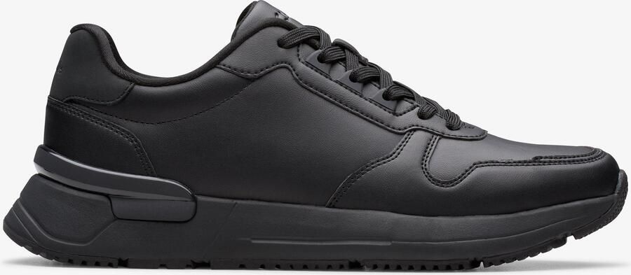 Clarks Elwick Lace Black Sneakers