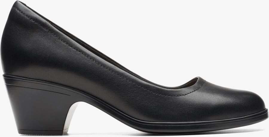 Clarks Emily2 Ruby Zwarte Leren Schoenen