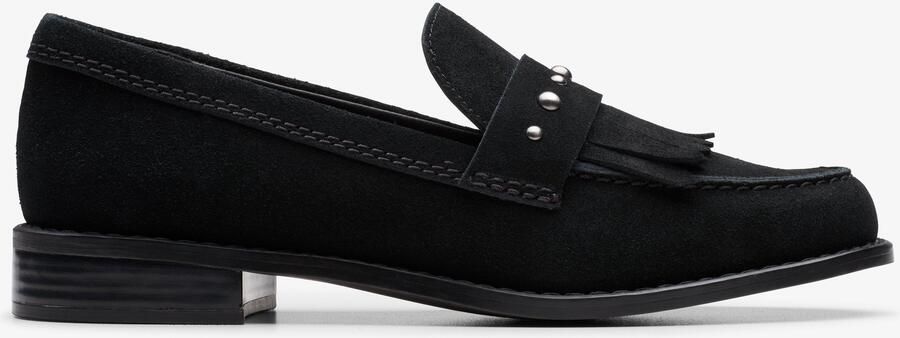 Clarks Hana Loafer Black Sde Schoenen