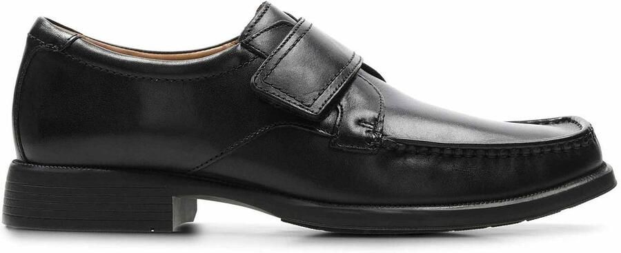 Clarks Huckley Roll herenschoenen zwart