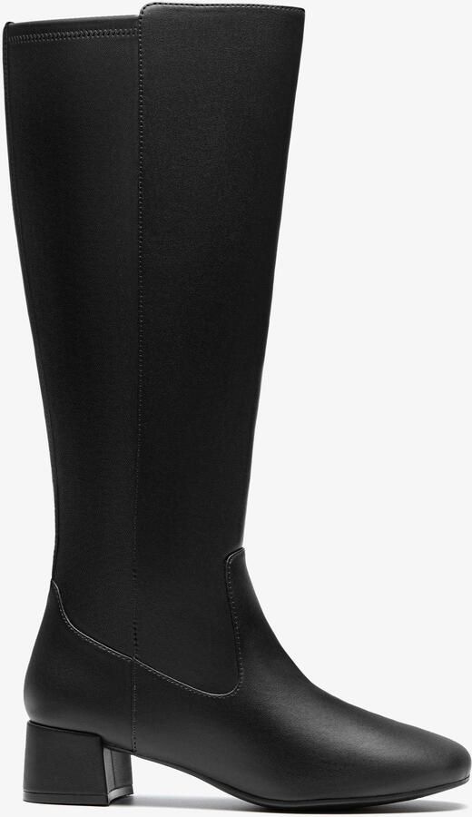 Clarks Iridessa Glow Black Leather Laarzen
