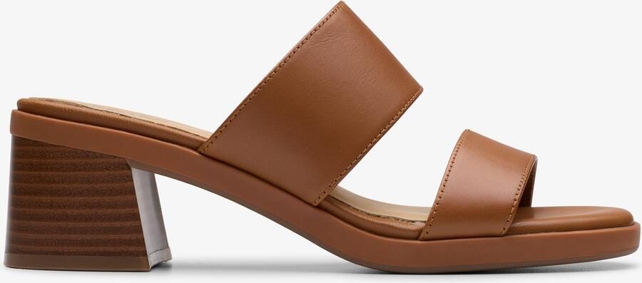 Clarks Jaylan Dusk Tan Leren Sandalen