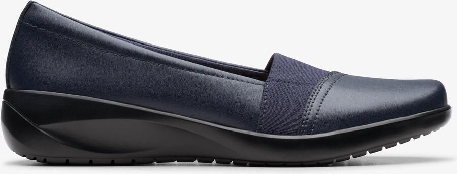 Clarks Kaetlyn Rhea Navy Leather Schoenen