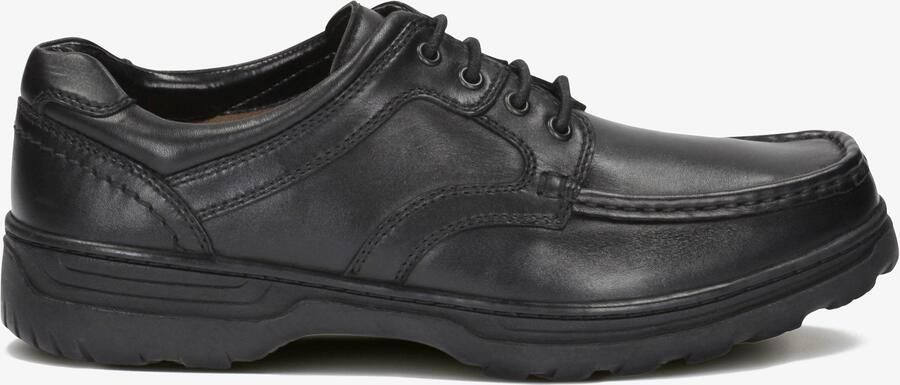 Clarks Line Shore Zwarte Leren Schoenen