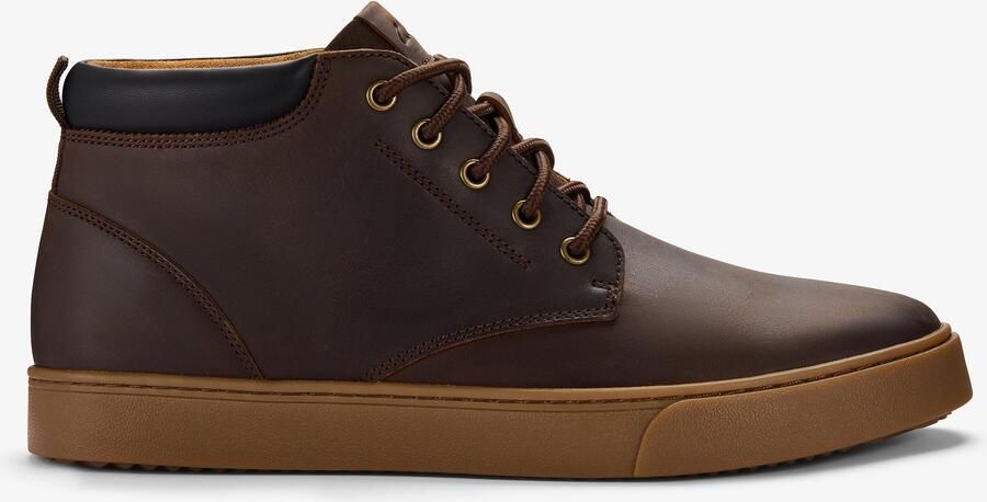 Clarks Lockton Midden Tan Oily Lea Laarzen