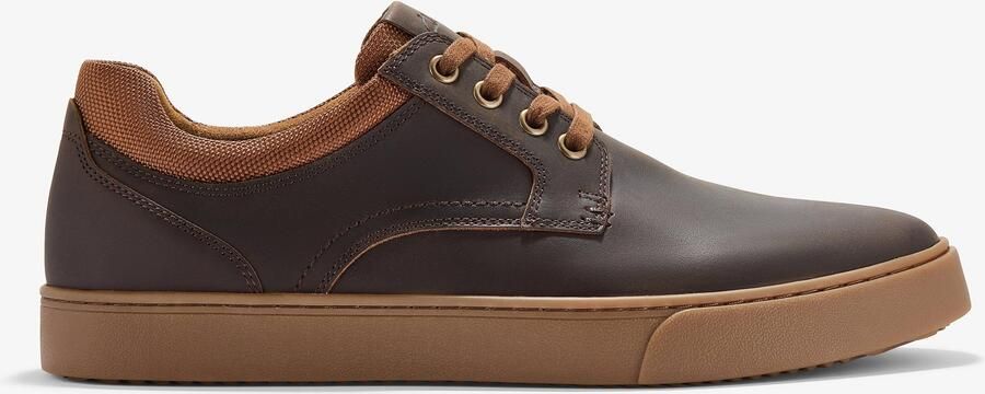 Clarks Lockton Veterschoenen van Tan Olie Leer