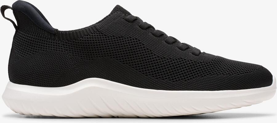 Clarks Nova Laces Zwarte Sneakers