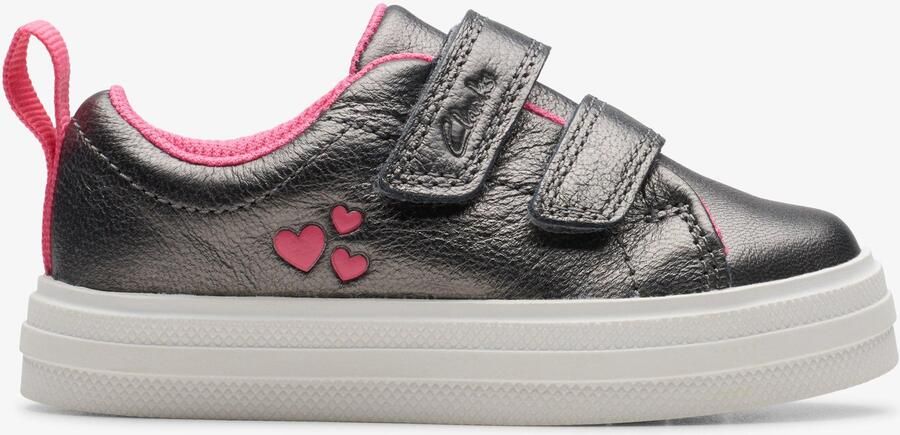 Clarks Nova Teen Peuter Geweermetaal Schoenen