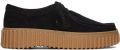 Clarks Original Torhill bee dames veterschoen - Zwart