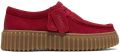 Clarks Original Torhill bee dames veterschoen - Rood