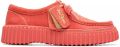 Clarks Original Torhill bee dames veterschoen - Rood