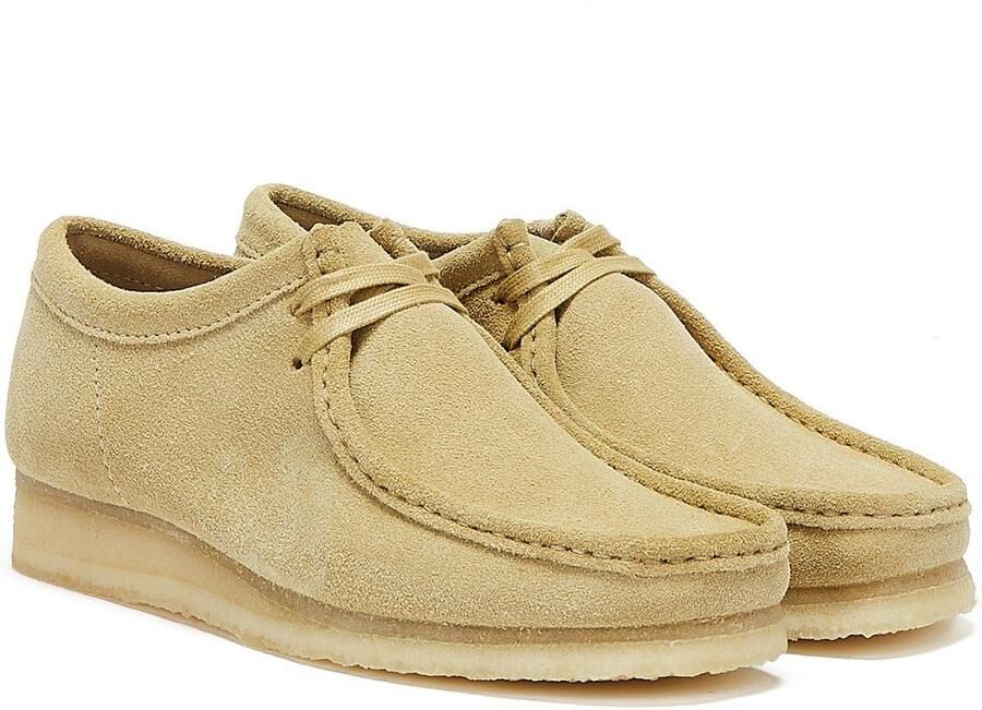 Clarks Originals Clarks Wallabee Heren Maple Schoenen (Beige)