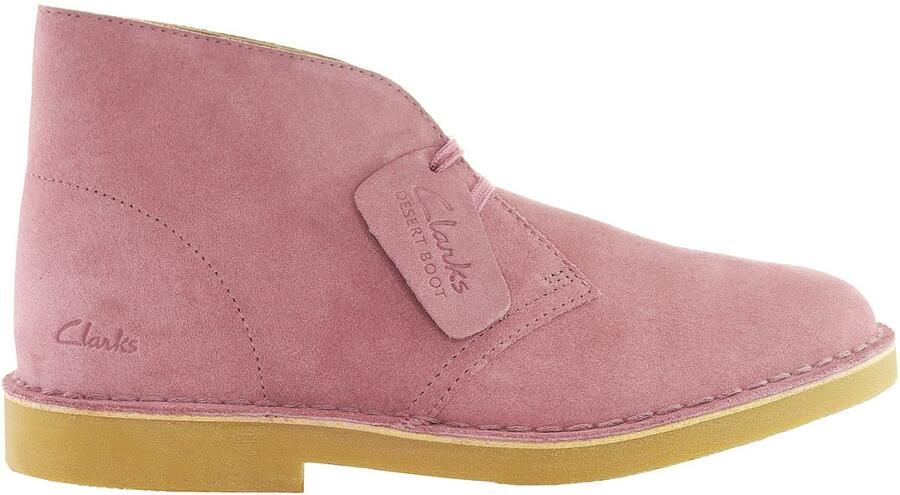 Clarks Originals Desert Dames Roze Laarzen