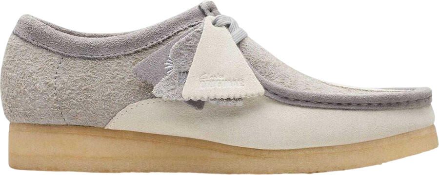 Clarks Originals Heren Wallabee Suede Schoenen (Grijs)