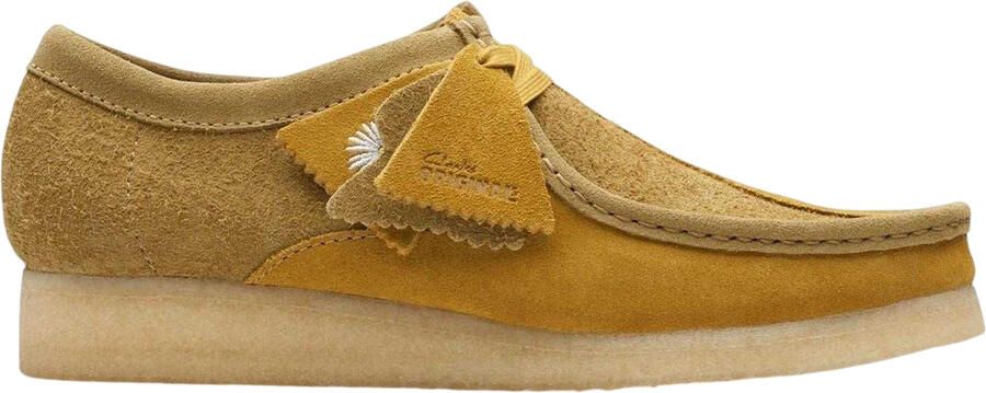 Clarks Originals Heren Wallabee Suede Schoenen (Olijf)