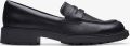 Clarks Orinoco2 Penny Black Leren Schoenen - Zwart