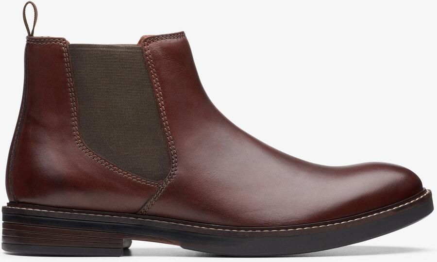 Clarks Paulson Up Mahonie Leren Boots