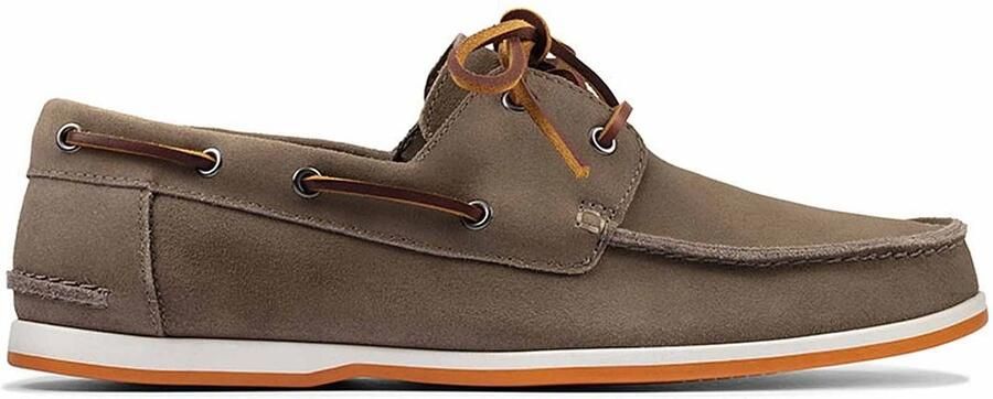 Clarks Pickwell Sail herenschoenen bruin