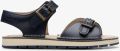 Clarks PlaysunReef K. Navy Leren Sandalen - Blauw