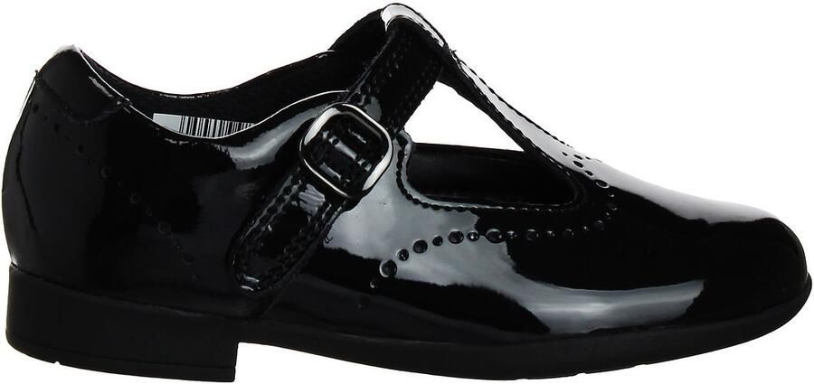 Clarks Scala Seek kinderschoenen zwart