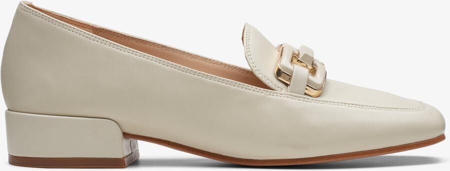 Clarks Seren30 Gemakkelijke Ivoor Leren Schoenen