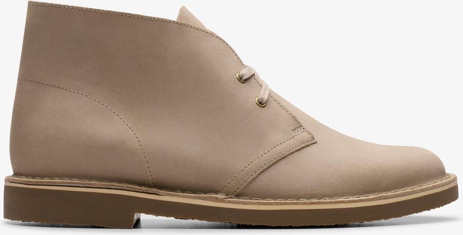 Clarks Shepton Taupe Versleten Boots