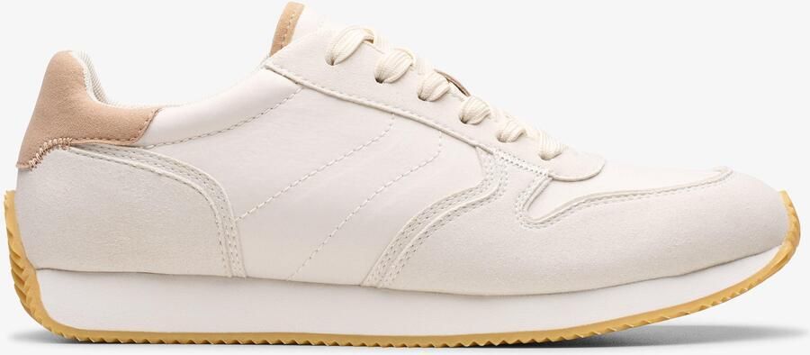 Clarks Teirra Hardloop Off White Sneakers