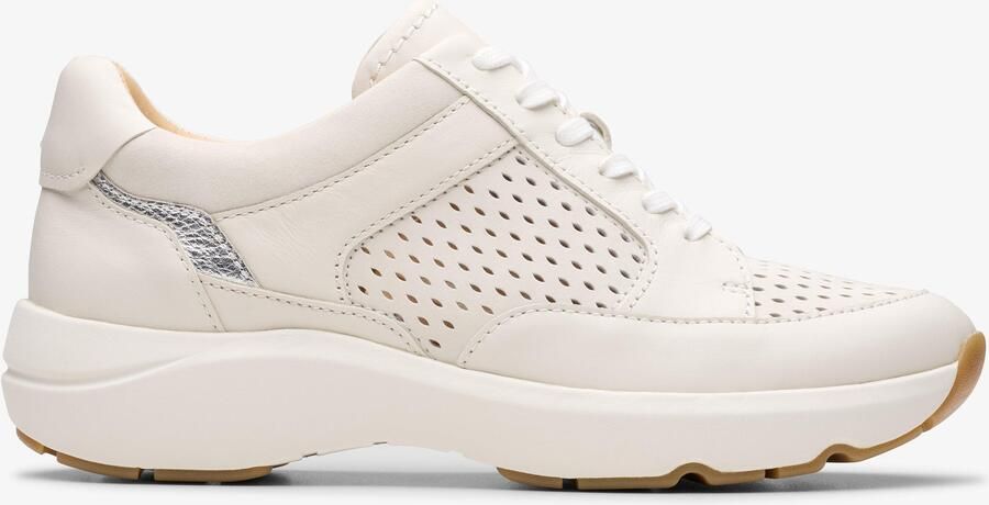 Clarks Tivoli Walk Off White Combi Sneakers