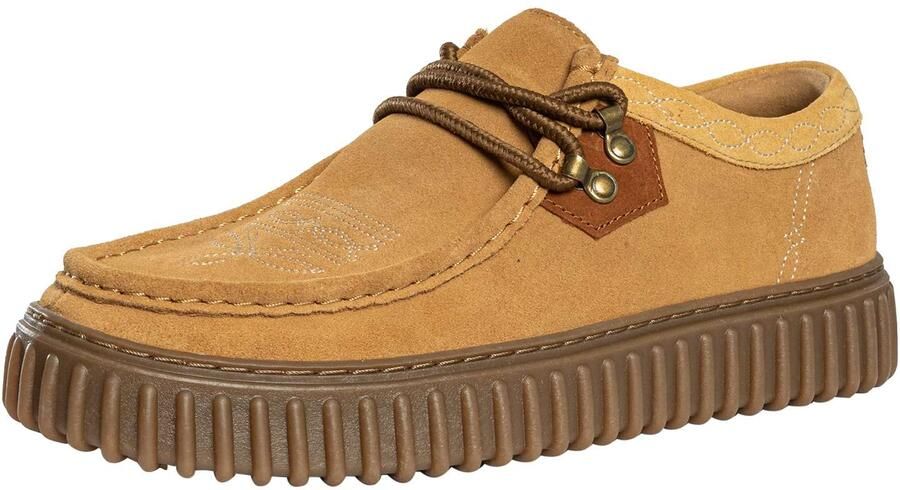 Clarks Torhill Lo Suède Schoenen Bruin