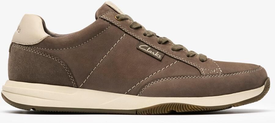 Clarks Townview Lace Grey Nubuck Sneakers