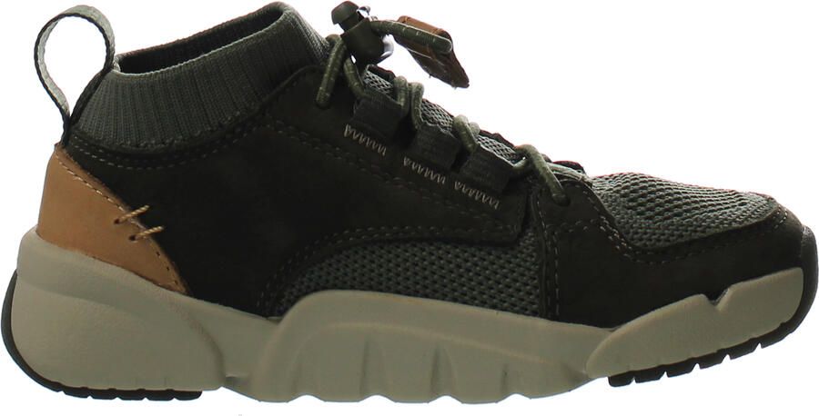 Clarks Tri Lunar kinderschoenen donkergroen