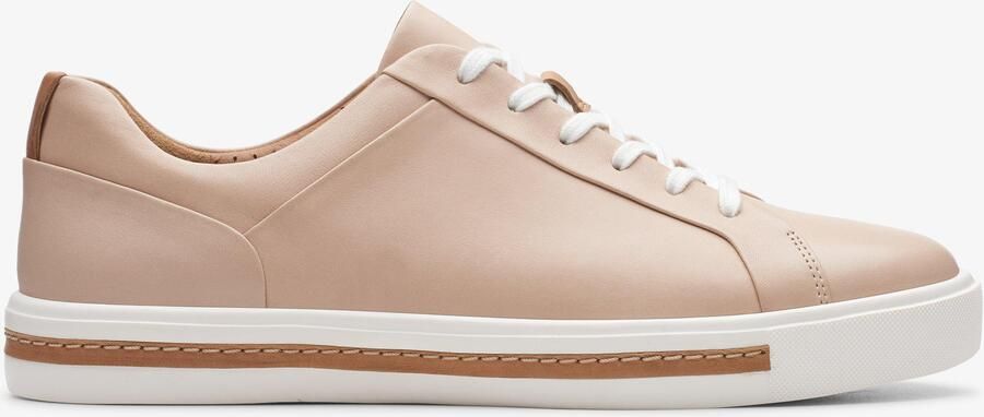 Clarks Un Maui Kant Blush Leren Sneakers