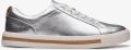 Clarks Un Maui Kant Metallic Sneakers - Zilver