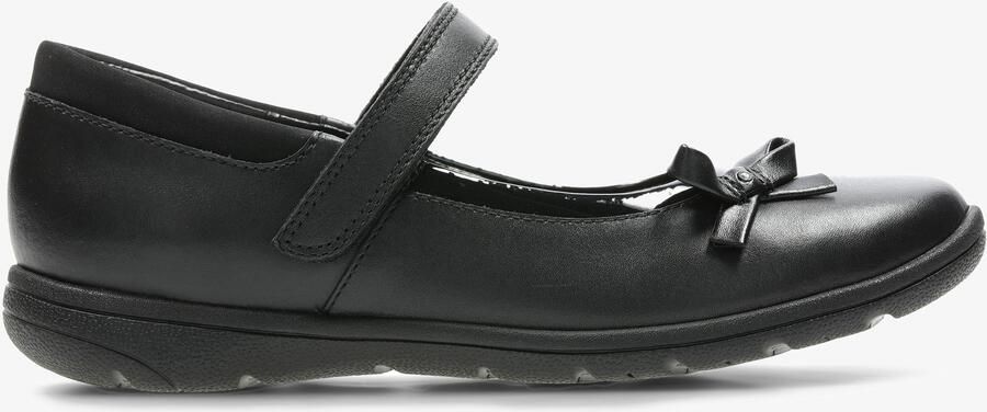 Clarks Venture Star Zwarte Leren Schoenen