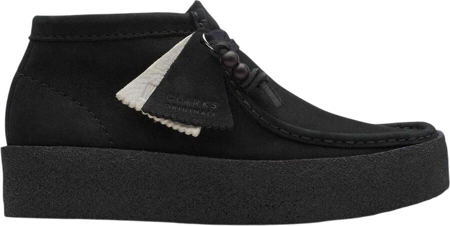 Clarks Wallabee-nubucklaarzen voor heren (Zwart)