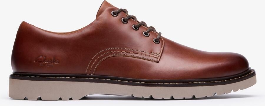 Clarks Weltridge Low Dark Tan Schoenen