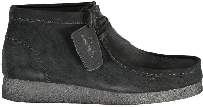 Clarks Zwarte Leren Heren Sneakers