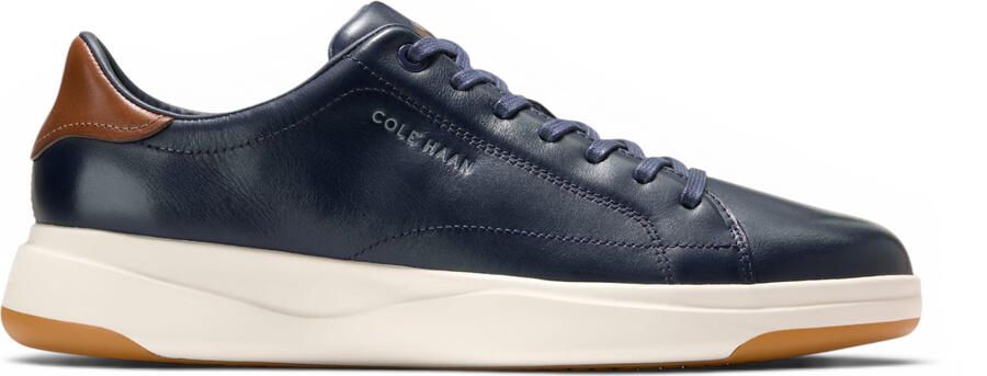 Cole Haan GrandPro Luxe Mile Trainer voor heren Blauwe Leren Sneakers C42754