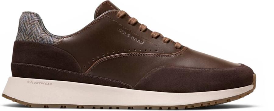 Cole Haan GrandPro Luxe Mile Trainer voor heren bruine leren sneakers C44519