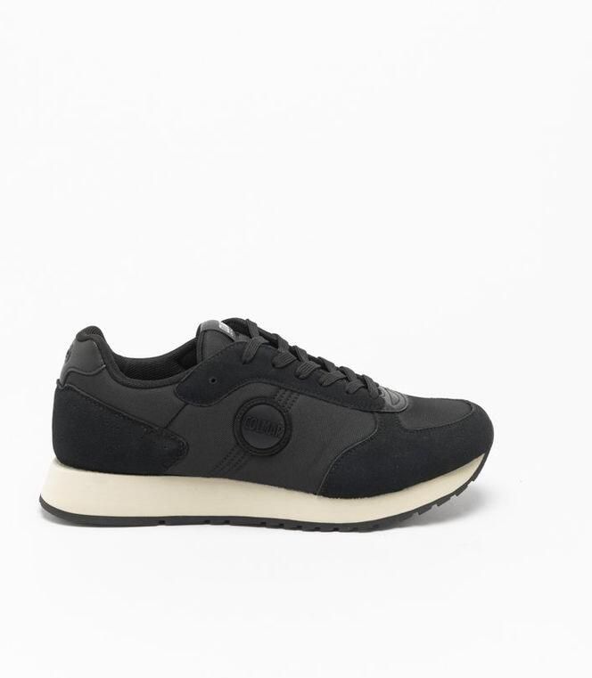 Colmar Zwarte Nylon Lage Sneakers