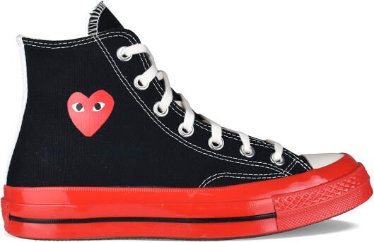 Comme Des Garçons Chuck Taylor hoge sneakers Zwart