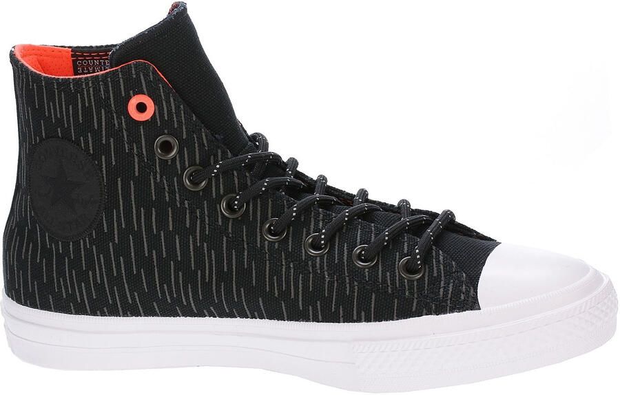 Converse Chuck Taylor All Star II Hi Shield Heren Zwarte Plimsolls