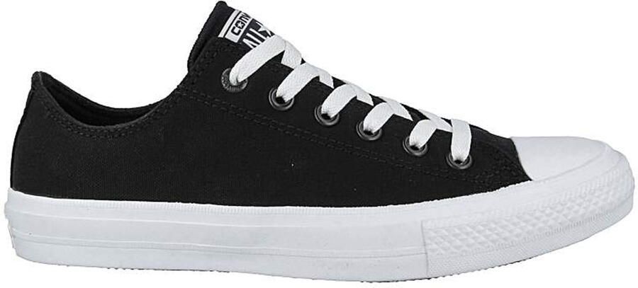 Converse Chuck Taylor II Dames Zwarte Plimsolls